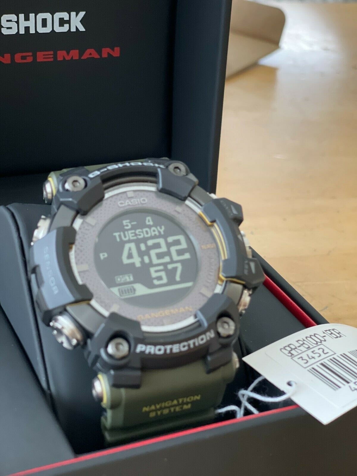 Casio G Shock Gpr B B Rangeman Watchcharts