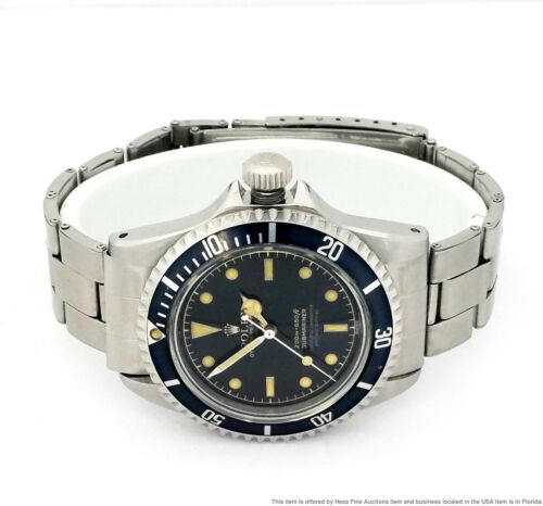 Extremely Rare Rolex Submariner Pointed Crown Guard