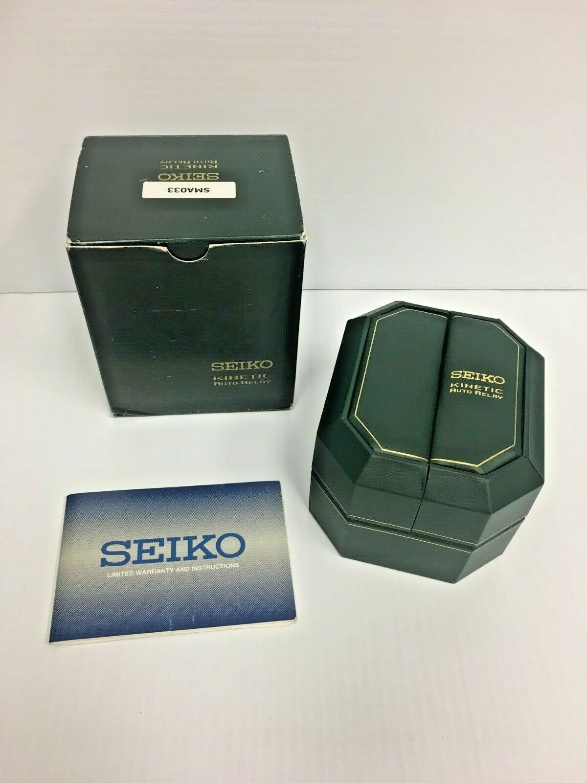 Box Only No Watch Seiko Kinetic Auto Relay Sma Case Only