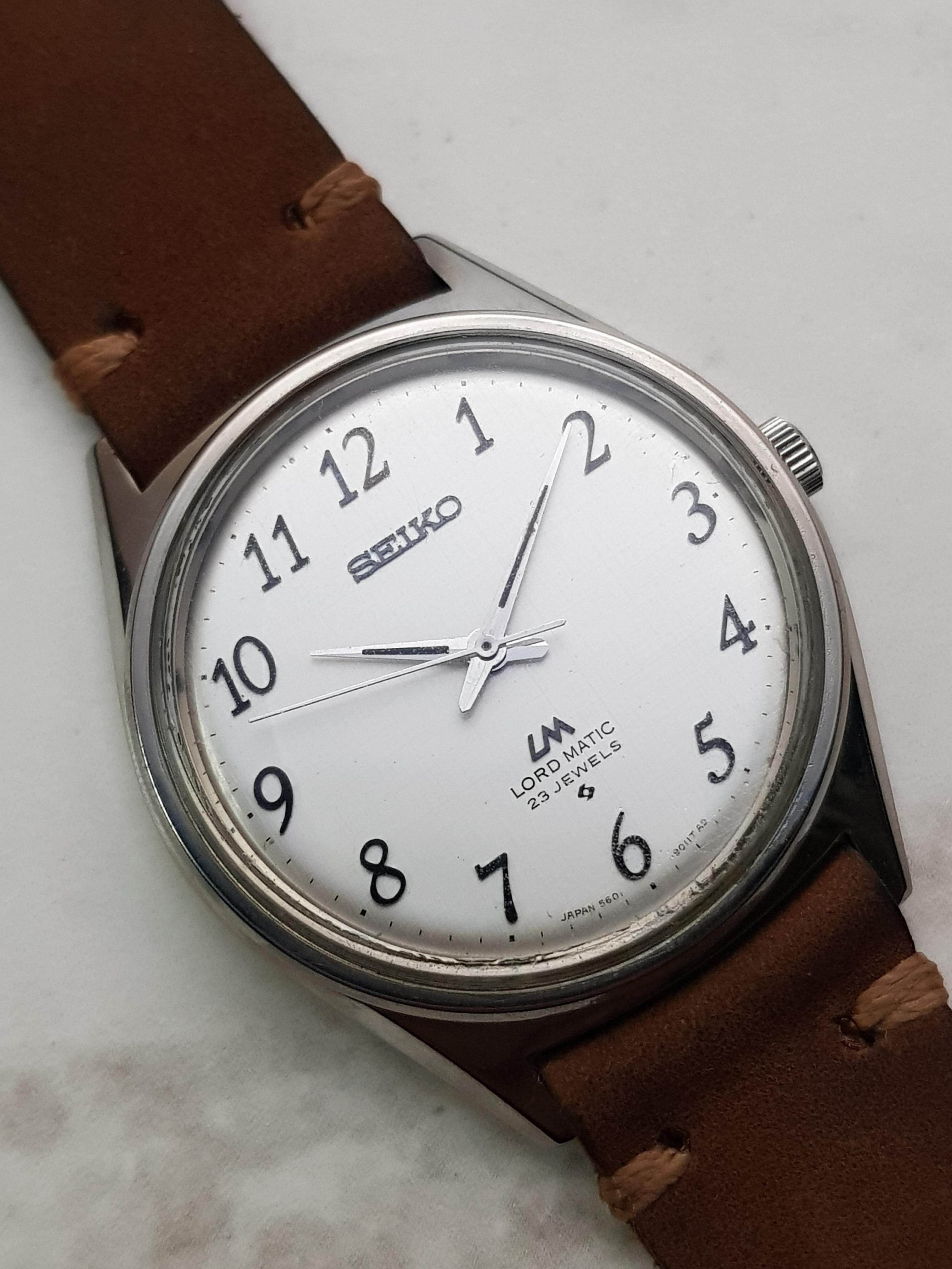 WTS Seiko LM 5601 9000 Linen Dial WatchCharts Marketplace