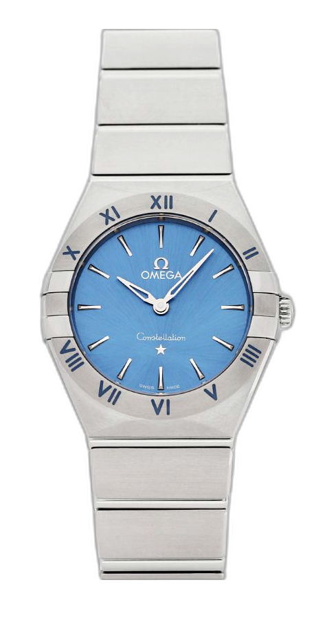 Omega Constellation Manhattan Quartz Stainless Steel