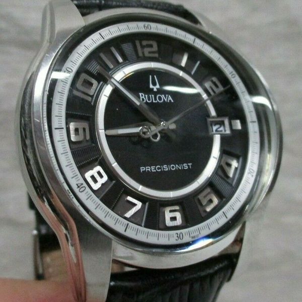 MENS VINTAGE BULOVA A5 WATCH BULOVA WATCH DAY DATE NEW BATTERY BULOVA
