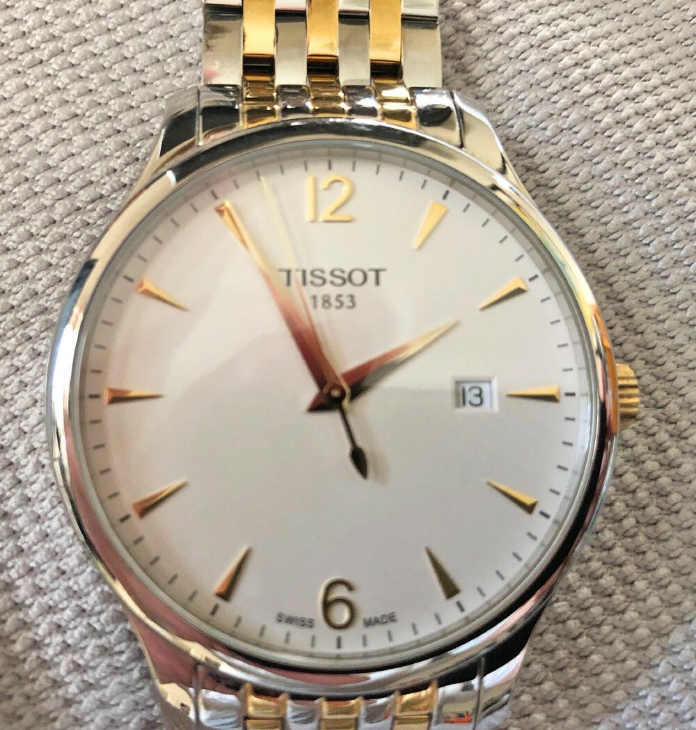 Tissot Men's Tradition Stainless Steel Silver Gray Dial 42mm