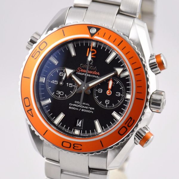 FS New Omega Seamaster Ocean Chronograph Orange 9300 232.30.46.51.01.002 WatchCharts
