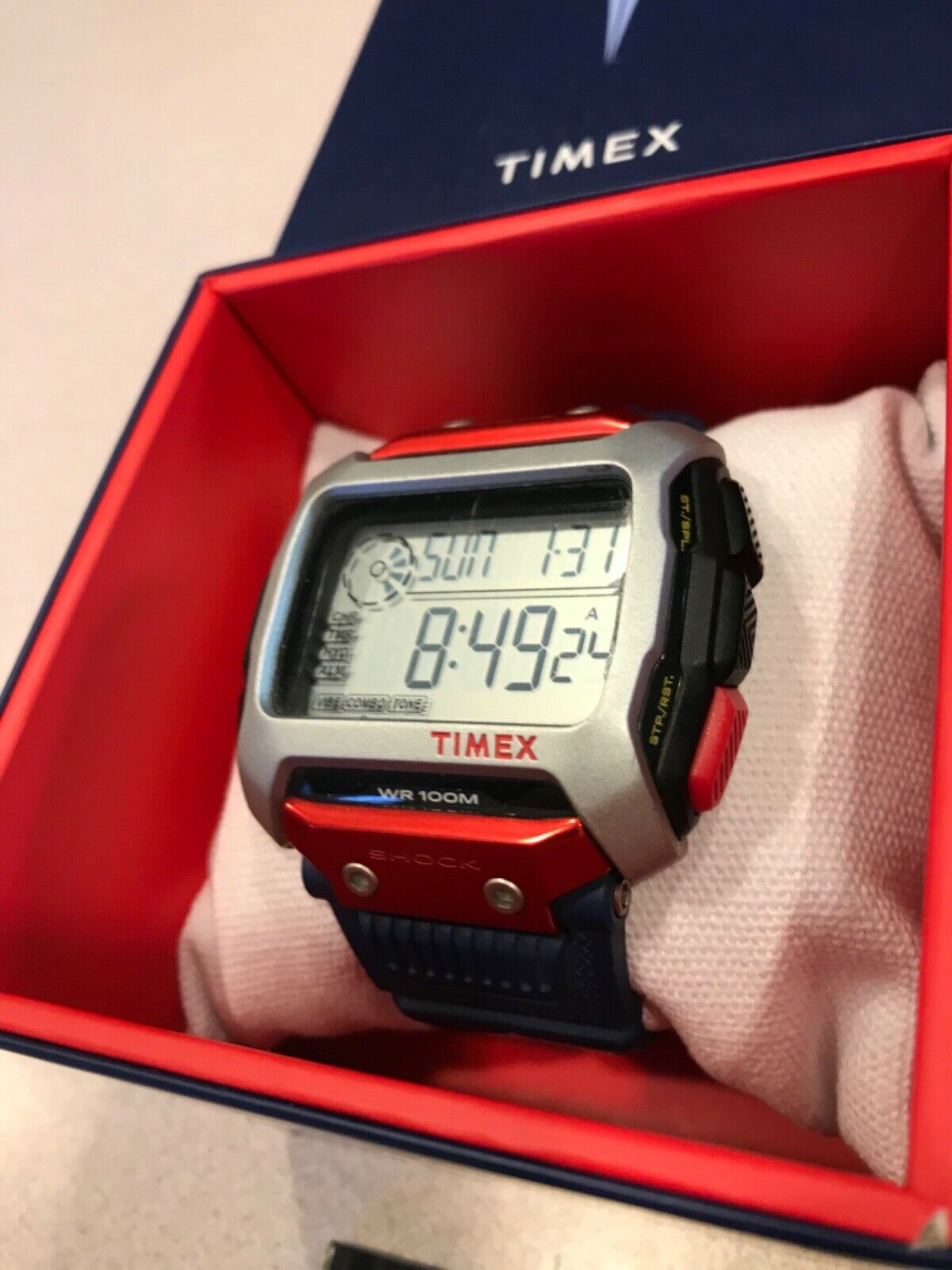 timex command red bull