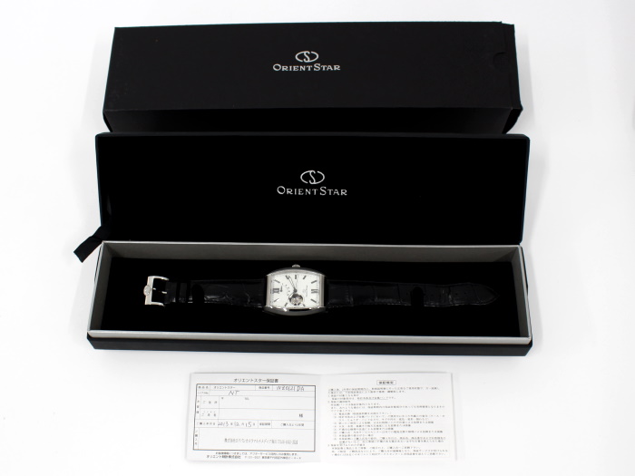 Used] Orient Star Tonneau Men's Watch White Dial Automatic WZ0121DA |  WatchCharts Marketplace