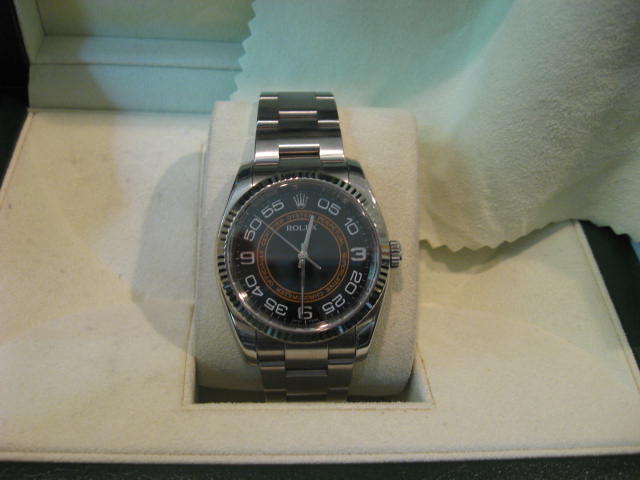 Fs Rolex 116034 36mm harley black dial oyster perpetual