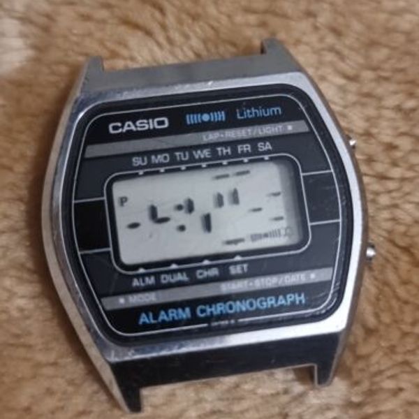 Vintage Casio A657 160 Digital Alarm Chronograph,vintage Casio Digital ...