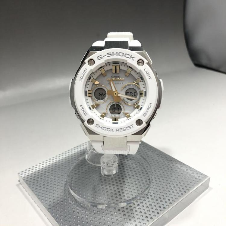 Casio Wristwatches Casio Gst W300 New]GST-W300-7AJF G-SHOCK White