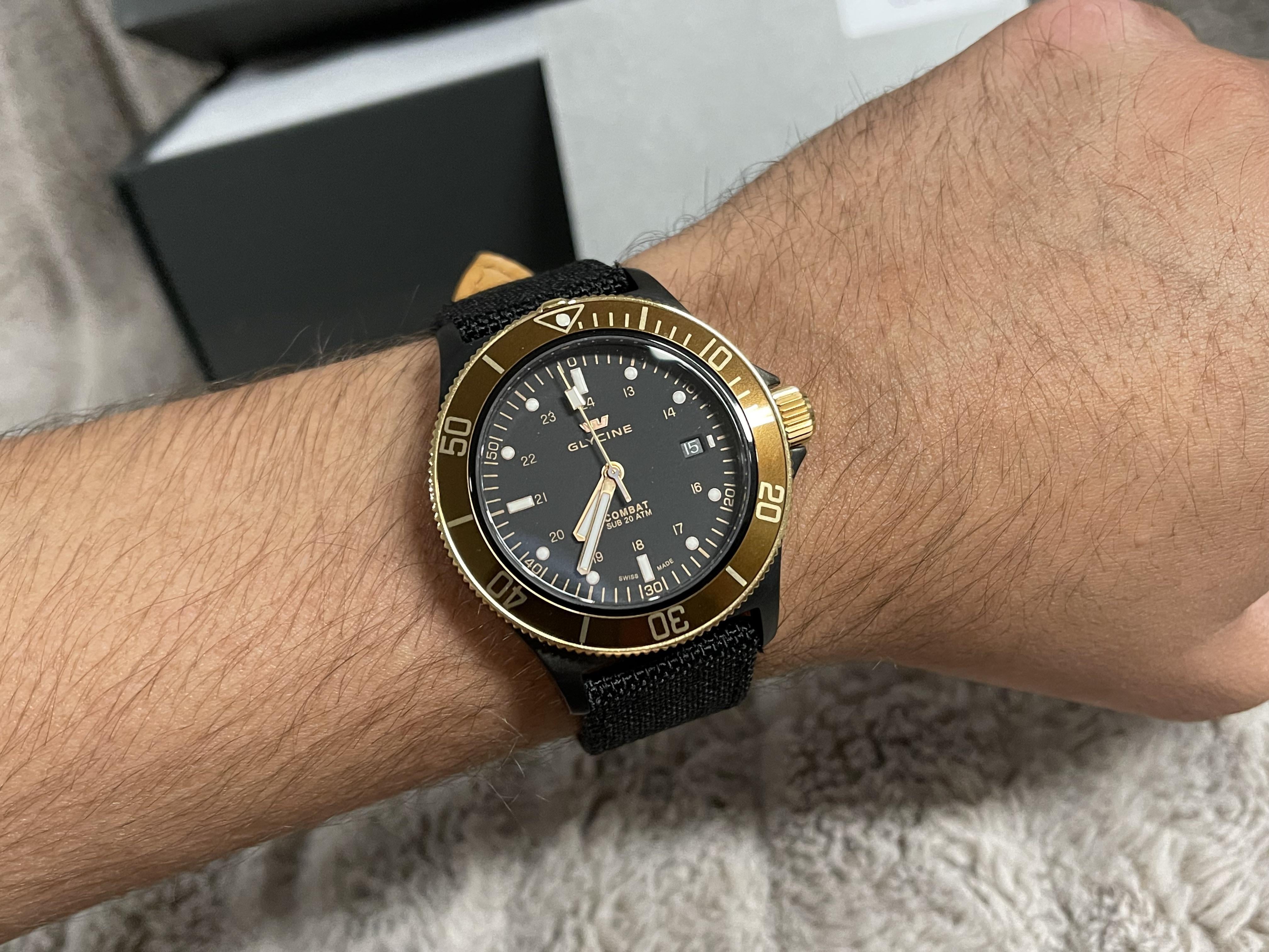 WTS Glycine Combat Sub Golden Eye OG Logo GL0093