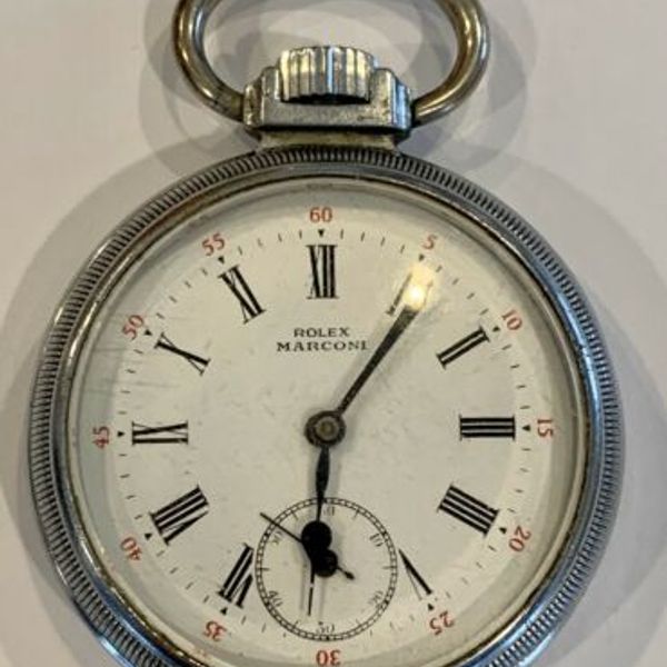 rolex marconi pocket watch