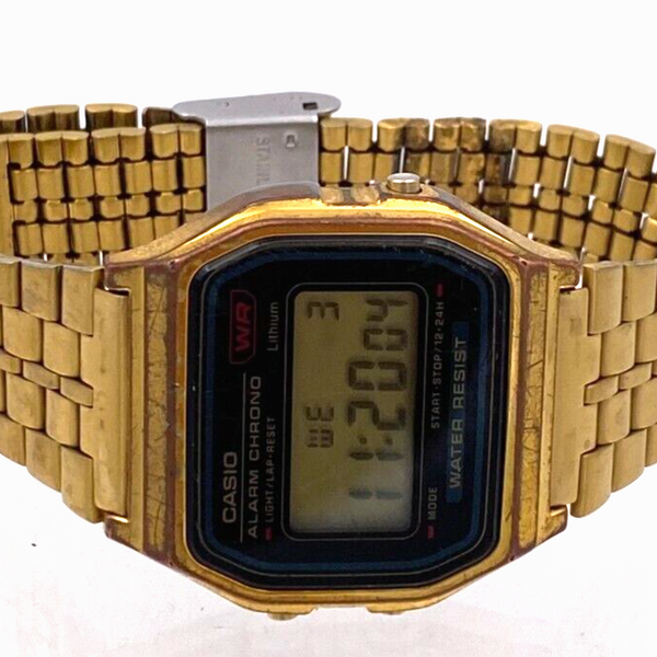 G-Shock Casio Vintage A159WGEA-1VT Gold One Size | WatchCharts Marketplace