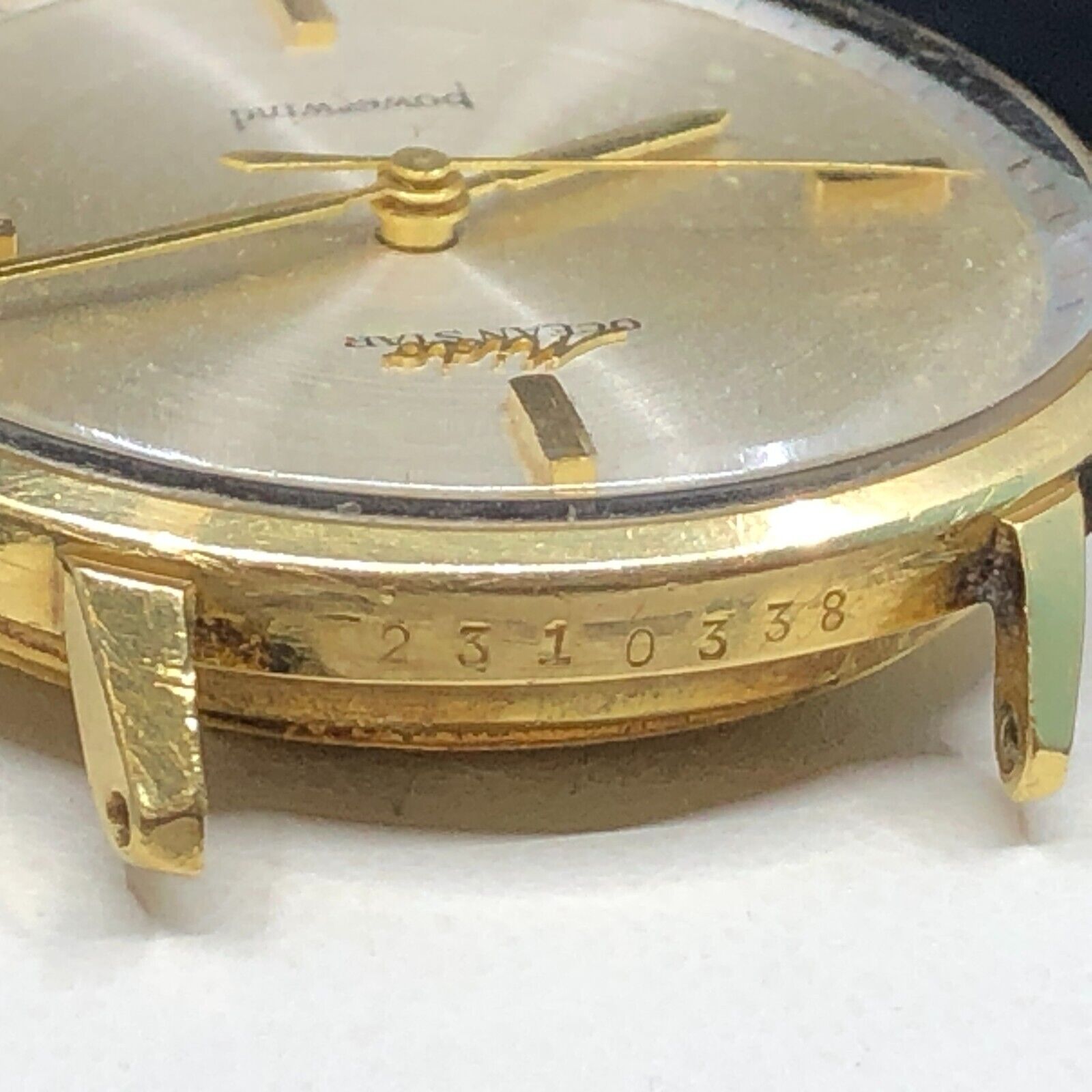 Vintage 18K Gold Mido Ocean Star Powerwind Swiss Watch late 1950s