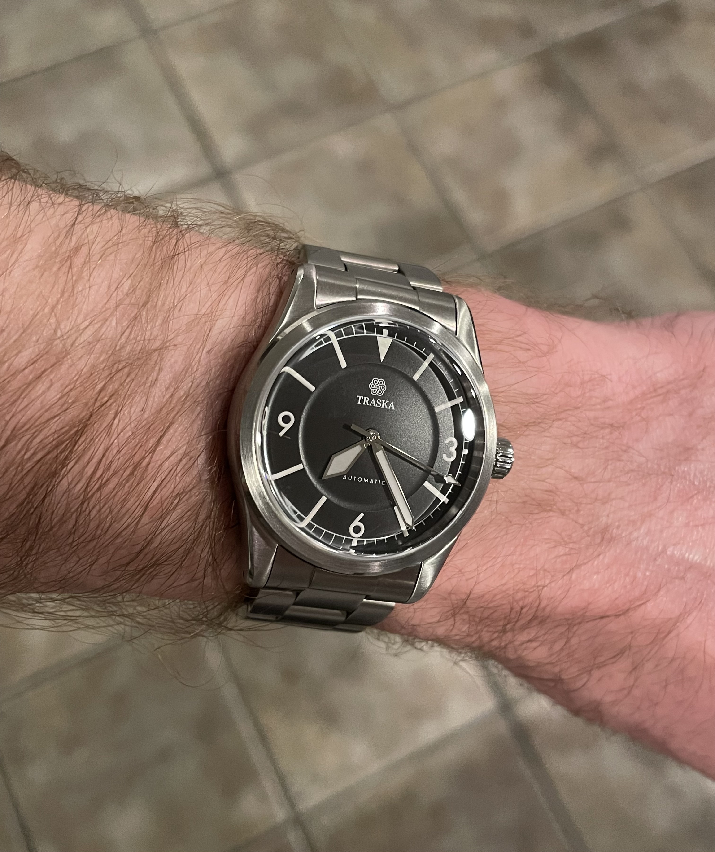 WTS] Traska Summiteer V3 (36 mm with charcoal black dial