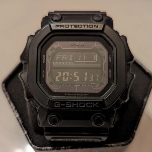 CASIO G-SHOCK Black Solar Power Watch GX-56BB-1 GShock GX56BB-1