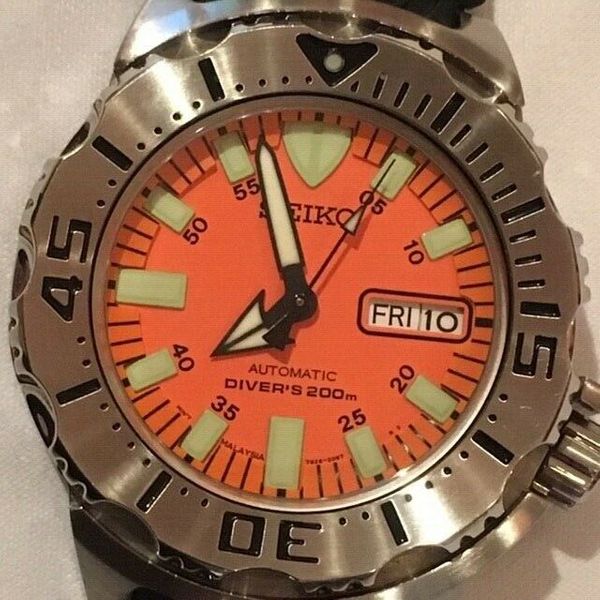 Seiko Orange Monster 7S26-0351 SKXA45 Dive Watch | WatchCharts
