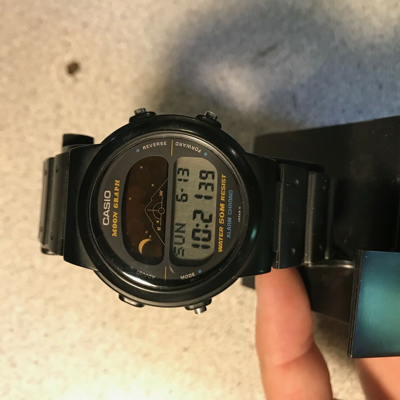 激レア　CASIO　ムーングラフ　GMW-15　ベルトなし 激レア CASIO ムーングラフ GMW-15 ベルトなし 時計 CASIO MOON GRAPH