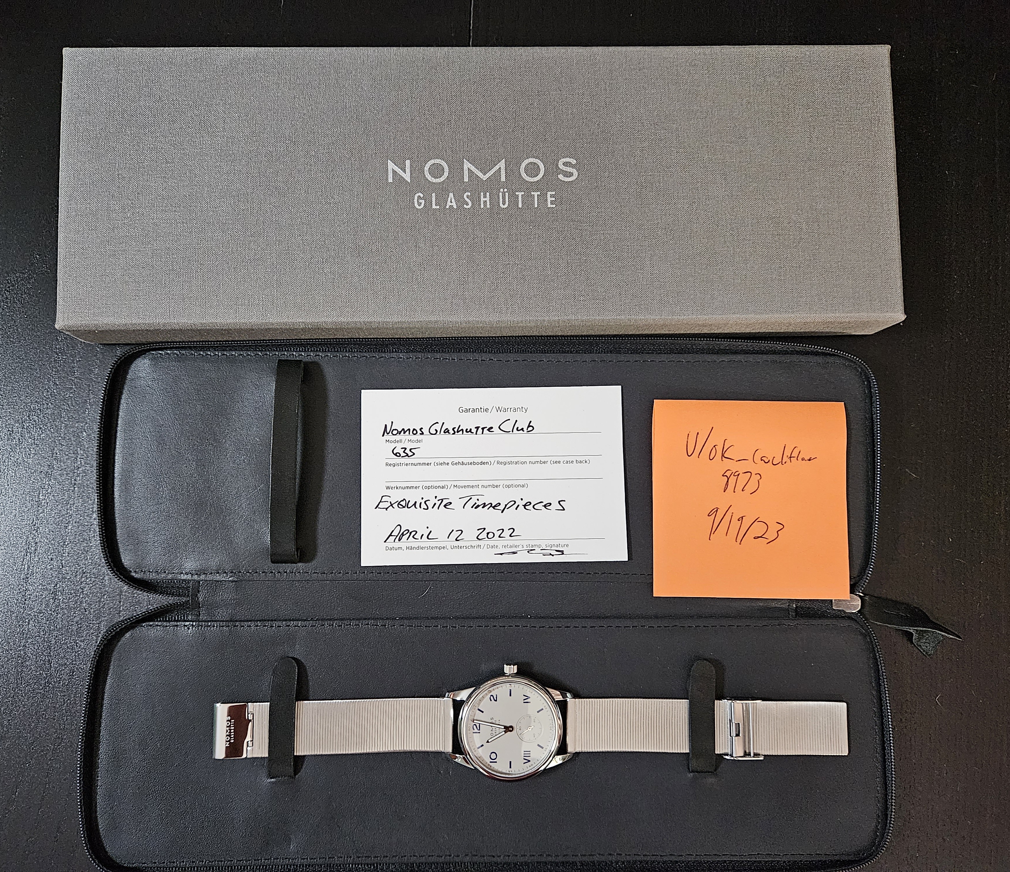 Nomos 765 discount