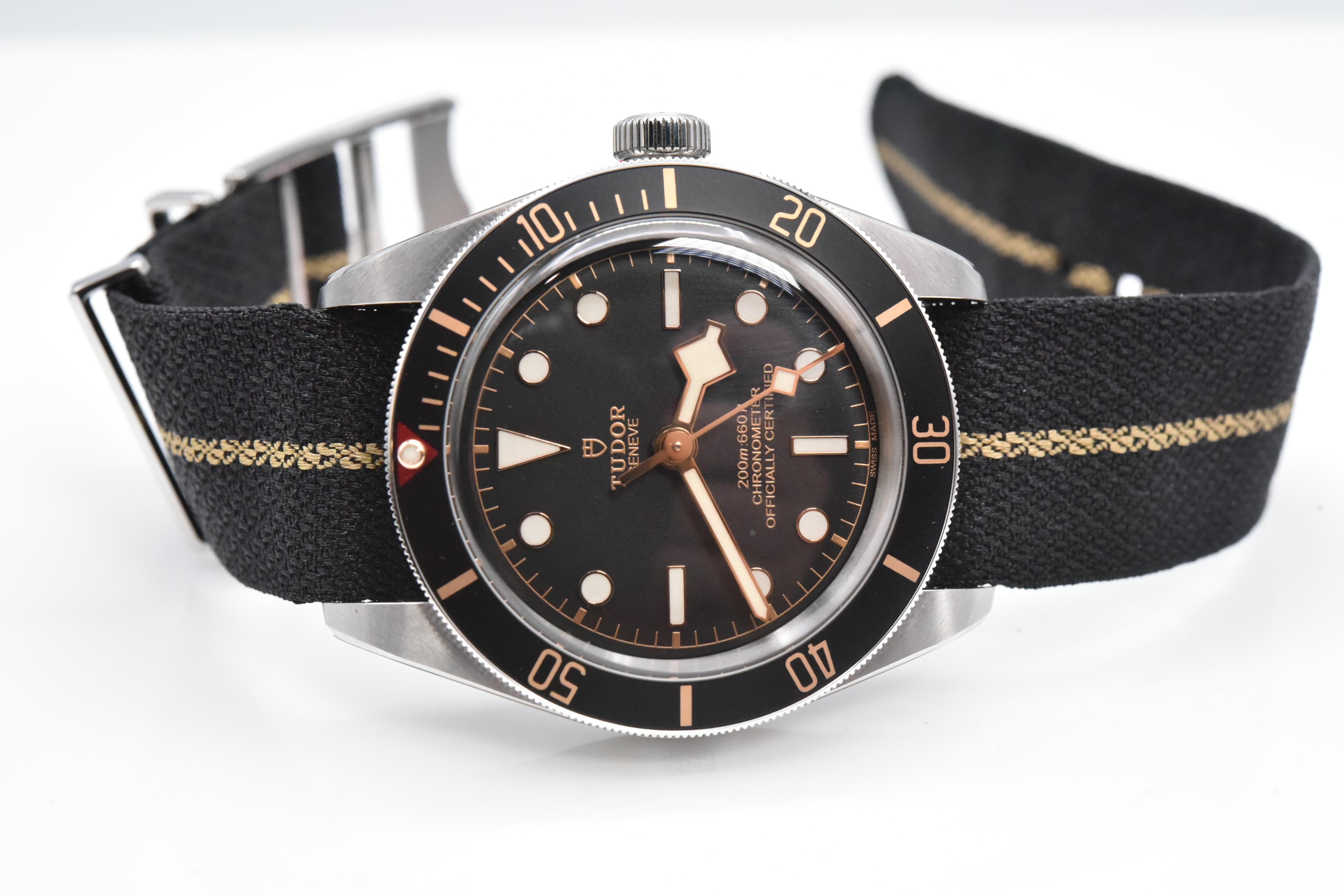 WTS Tudor Black Bay Gold on Nato NEW OLD STOCK WatchCharts