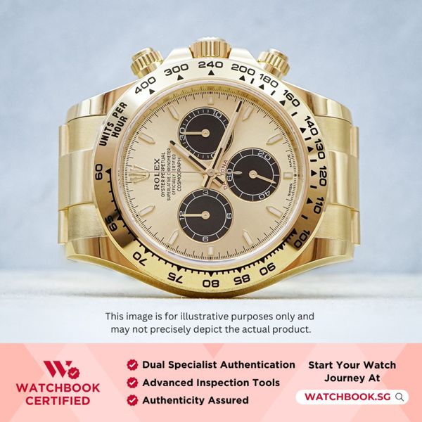 New Apr 2025 Rolex Daytona YML Oyster 126508 Golden and Black Dial ...