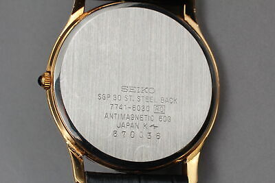 稼働 SEIKO Dolce メンズ腕時計7741-6030 SEIKO セイコー DOLCE ドルチェ 7741-6030 - メルカリ