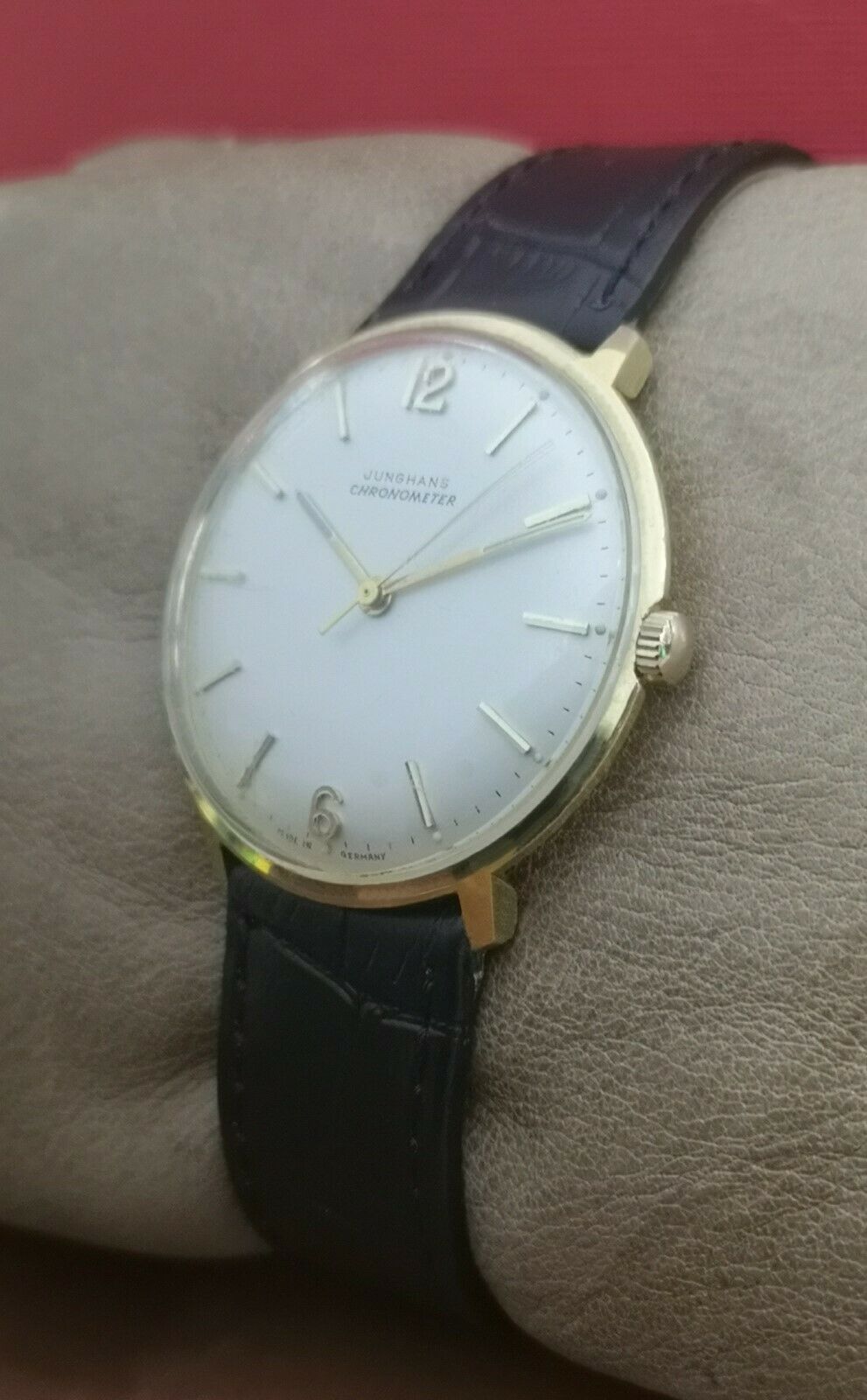 JUNGHANS CHRONOMETER K2 GP cal.85 10 VINTAGE 60 s RARE 17J GERMANY