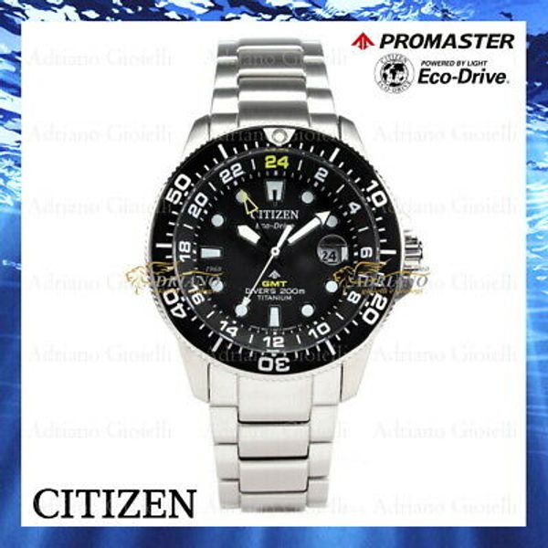 Citizen Promaster Bj7110 89e Gmt Eco Drive Super Titanium Divers Professional Watchcharts 9375