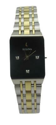 Bulova 98P185 Women s Futuro Diamond Accent Two Tone Stainless