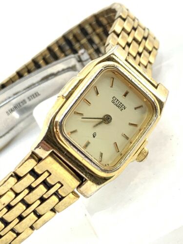 VINTAGE CITIZEN QUARTZ LADIES 3220-916727 WATCH NEEDS