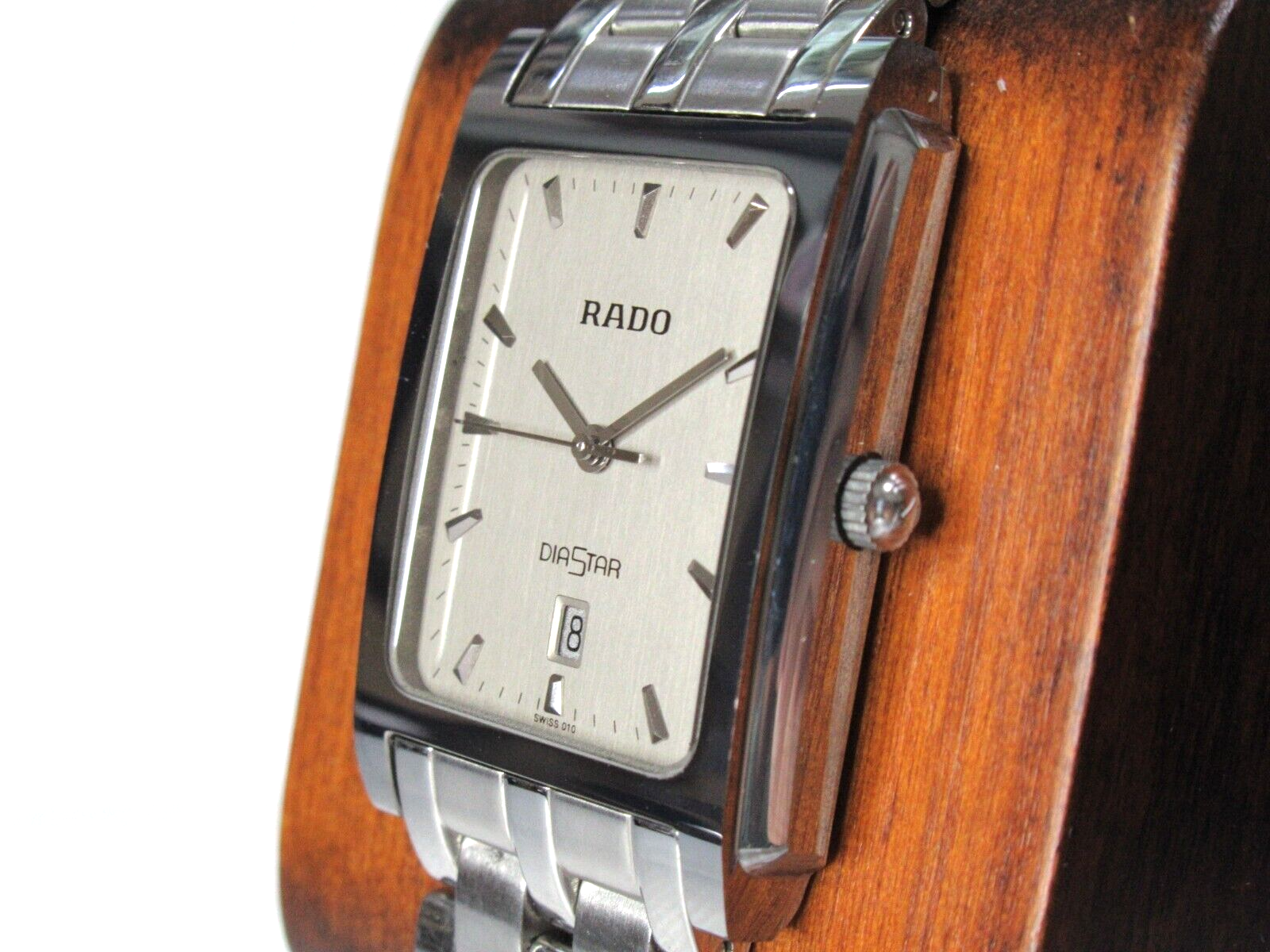 RADO DIASTAR 129.0563.3 Quartz Date NEW Battery Men