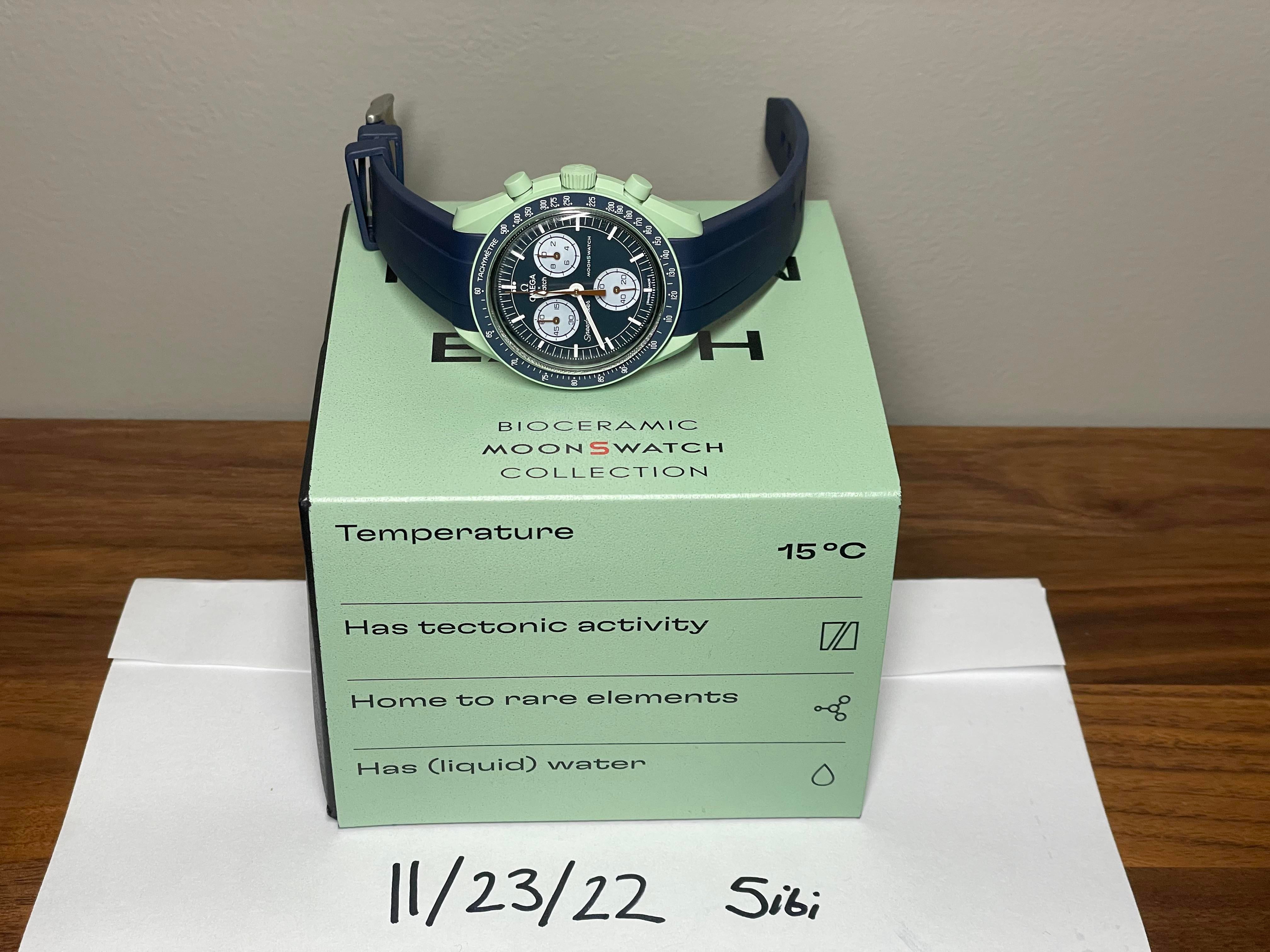 WTS] Swatch x Omega Mission to Earth | WatchCharts