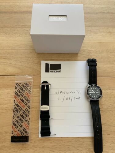 Seiko SRP777 Turtle Watch with Uncle Seiko Waffle Strap and