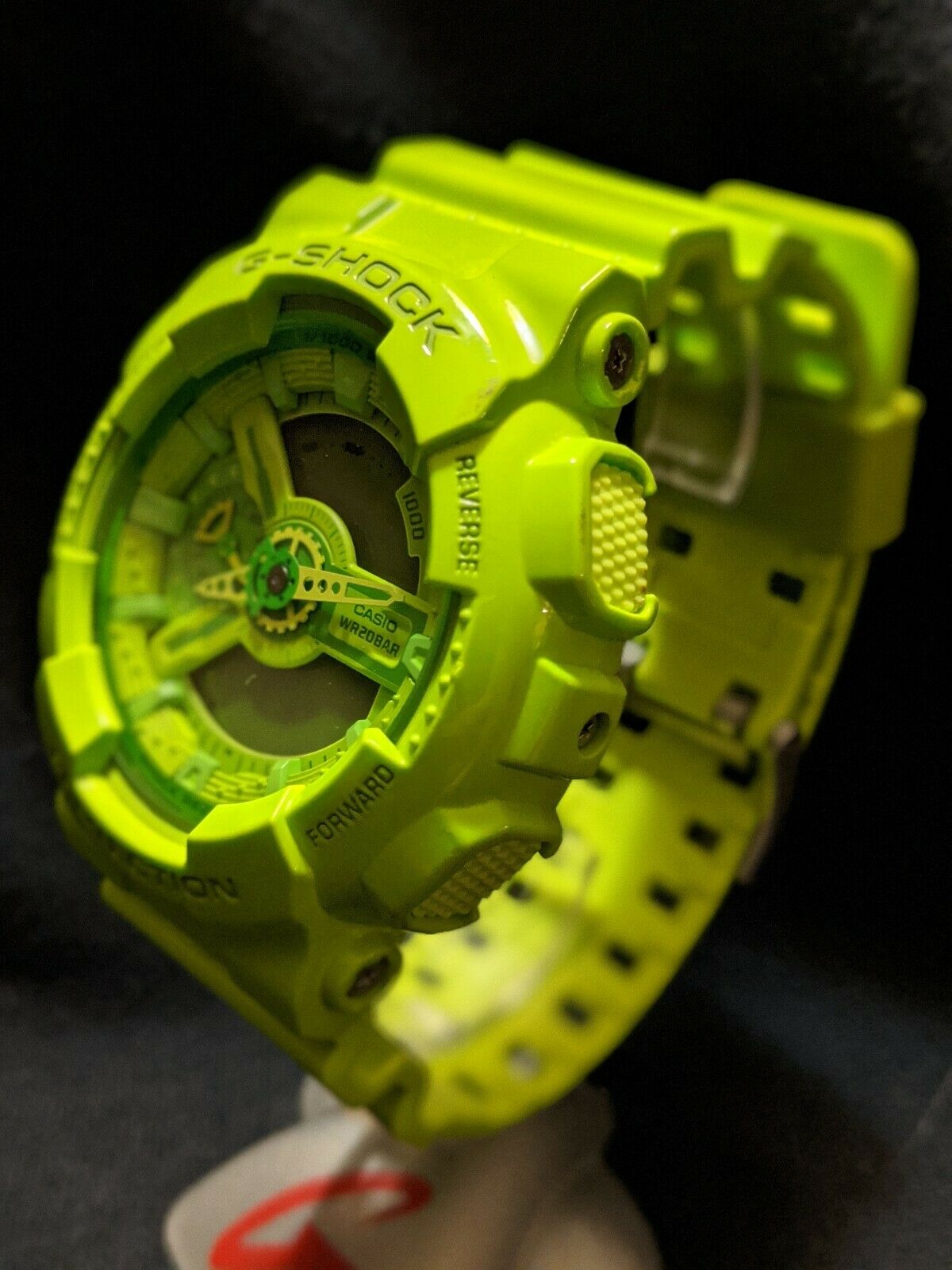 Casio G-Shock GA-110B-3 Hyper Colors Green X Large Kermit