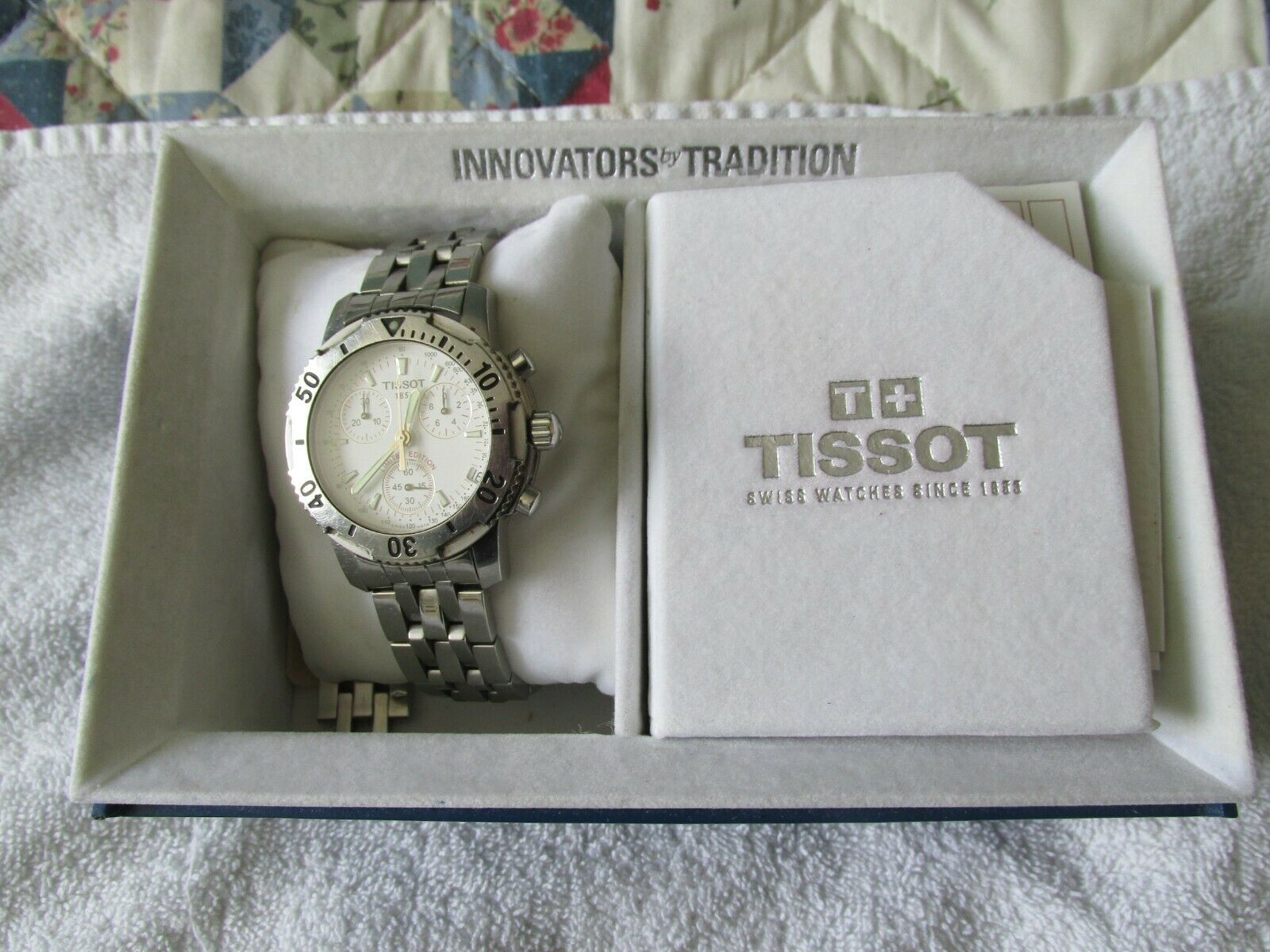 Tissot Michael Owen limited edition PRS 200 Chronograph watch