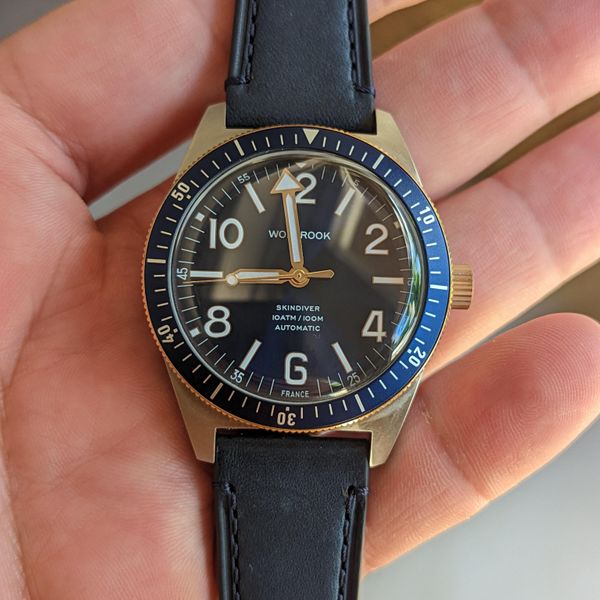 [WTS] Wolbrook Skin Diver Two Tone Mint Reduced WatchCharts