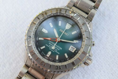 Serviced Seiko LandMaster Sagarmatha SBCW021 Ceramic Titanium 5M45-6A80 GMT  | WatchCharts