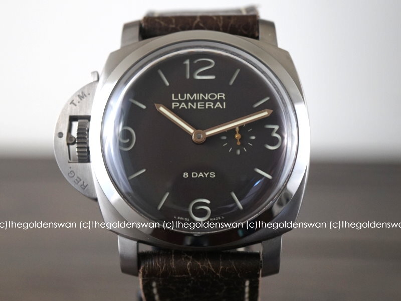 FSOT Panerai Luminor 1950 Leftie 8 Days PAM 368 WatchCharts