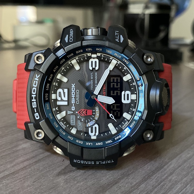 G shock mudmaster outlet rescue red