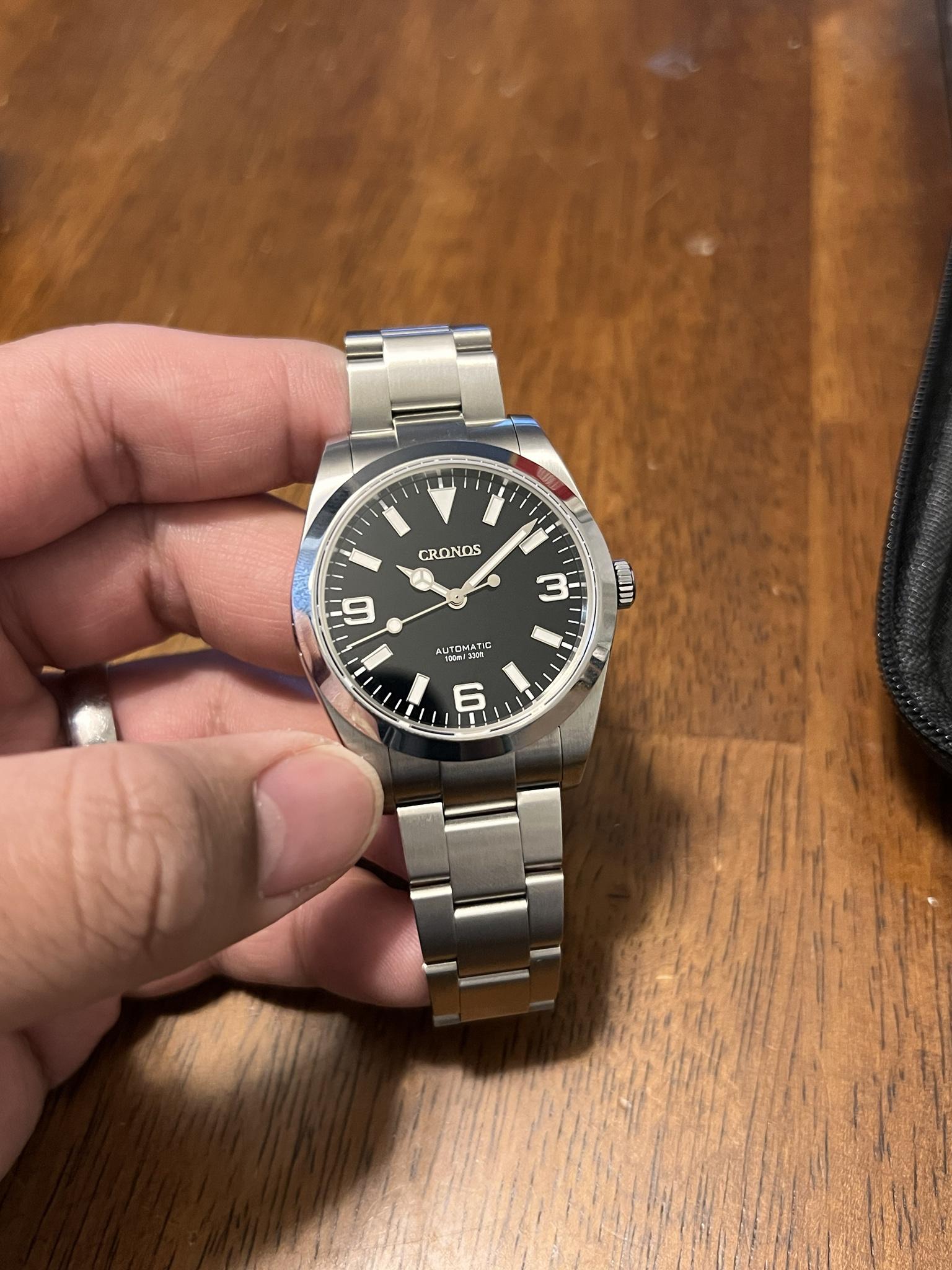 WTS] Cronos Explorer Homage w/box | WatchCharts Marketplace