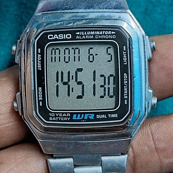 Casio A178W Mod 2519 Mens Digital Alarm Chrono Watch WatchCharts