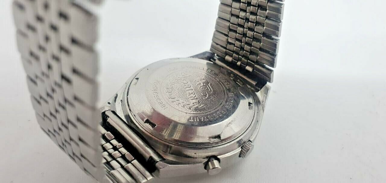 ⭐️オリエントWATBR RESIST 21J⭐️オーバーホール済み⭐️ Vintage Orient Crystal Watch 21 Jewels Japan Water resistant