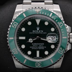 Rolex 2018 Mint Submariner Hulk 116610LV