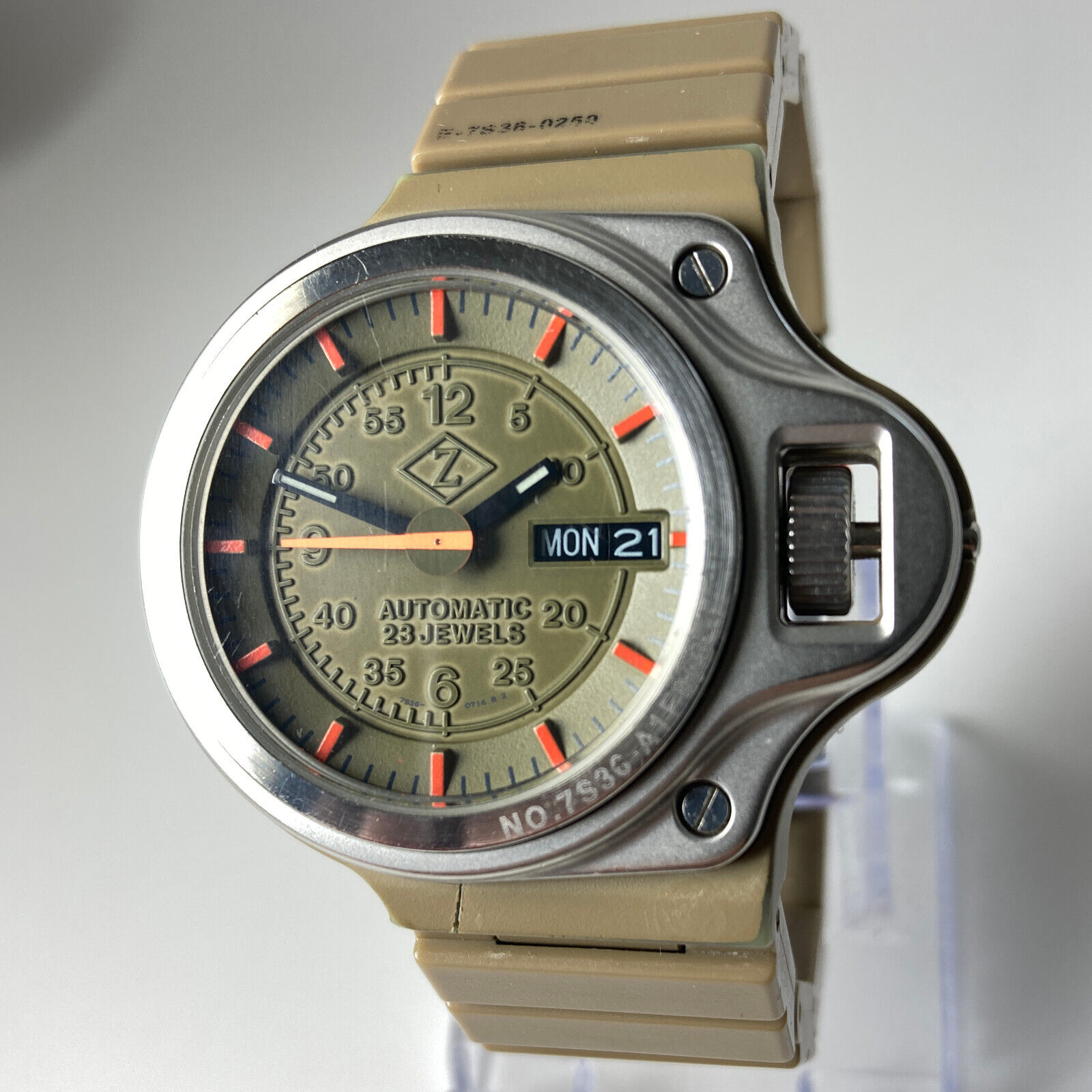 Seiko X Cabane de Zucca Dashboard Automatic Watch 7S36-0250 japan 