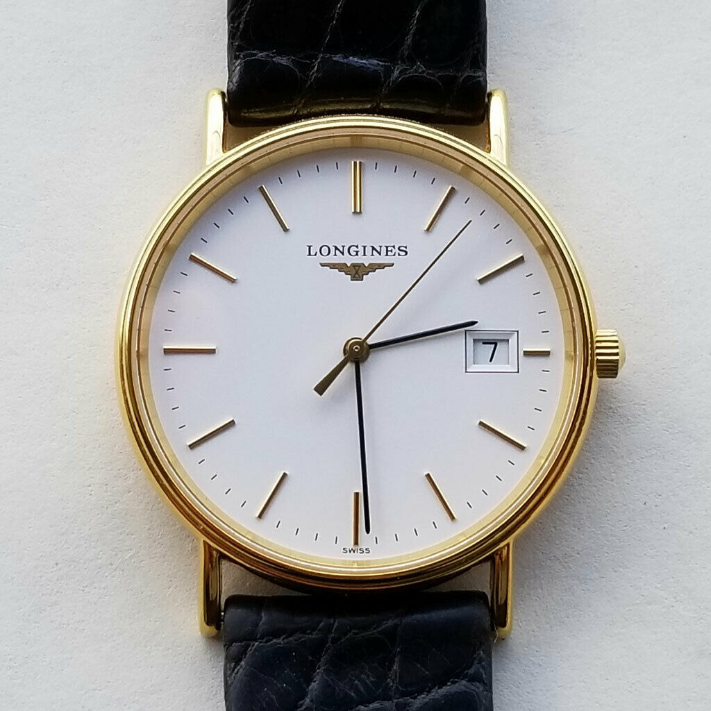 Longines L.4.720.2 SWISS Gold Plated L.263.2 Quartz Watch Collectible Authentic WatchCharts Marketplace