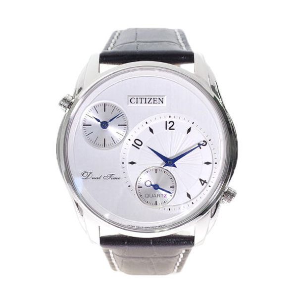 Citizen Citizen watch men's AO3030-24A quartz metallic white black free ...