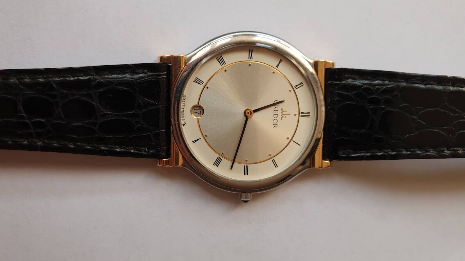 Seiko Credor 7779 6000 Quartz watch ultra thin JDM Stainless Steel