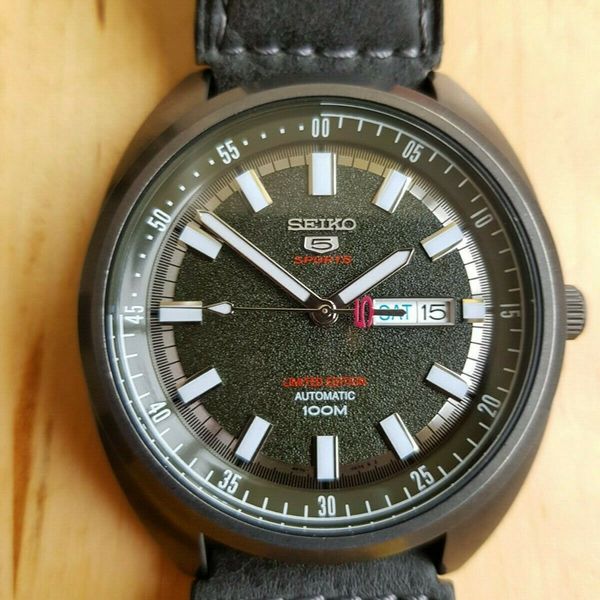 Seiko SRPB73K1 Special Limited Edition Seiko5 44m Turtle-Style ...