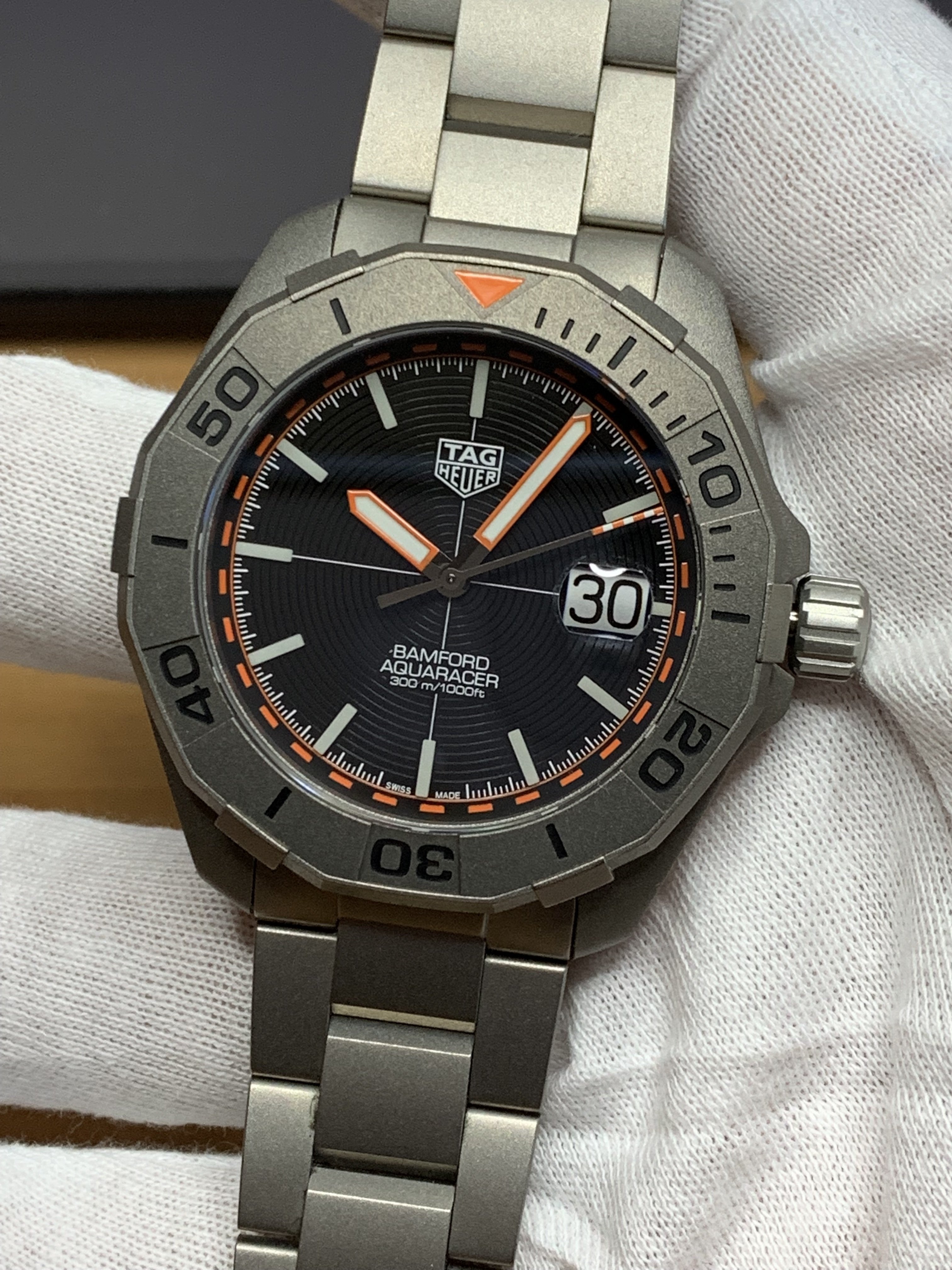 Tag heuer bamford online aquaracer price