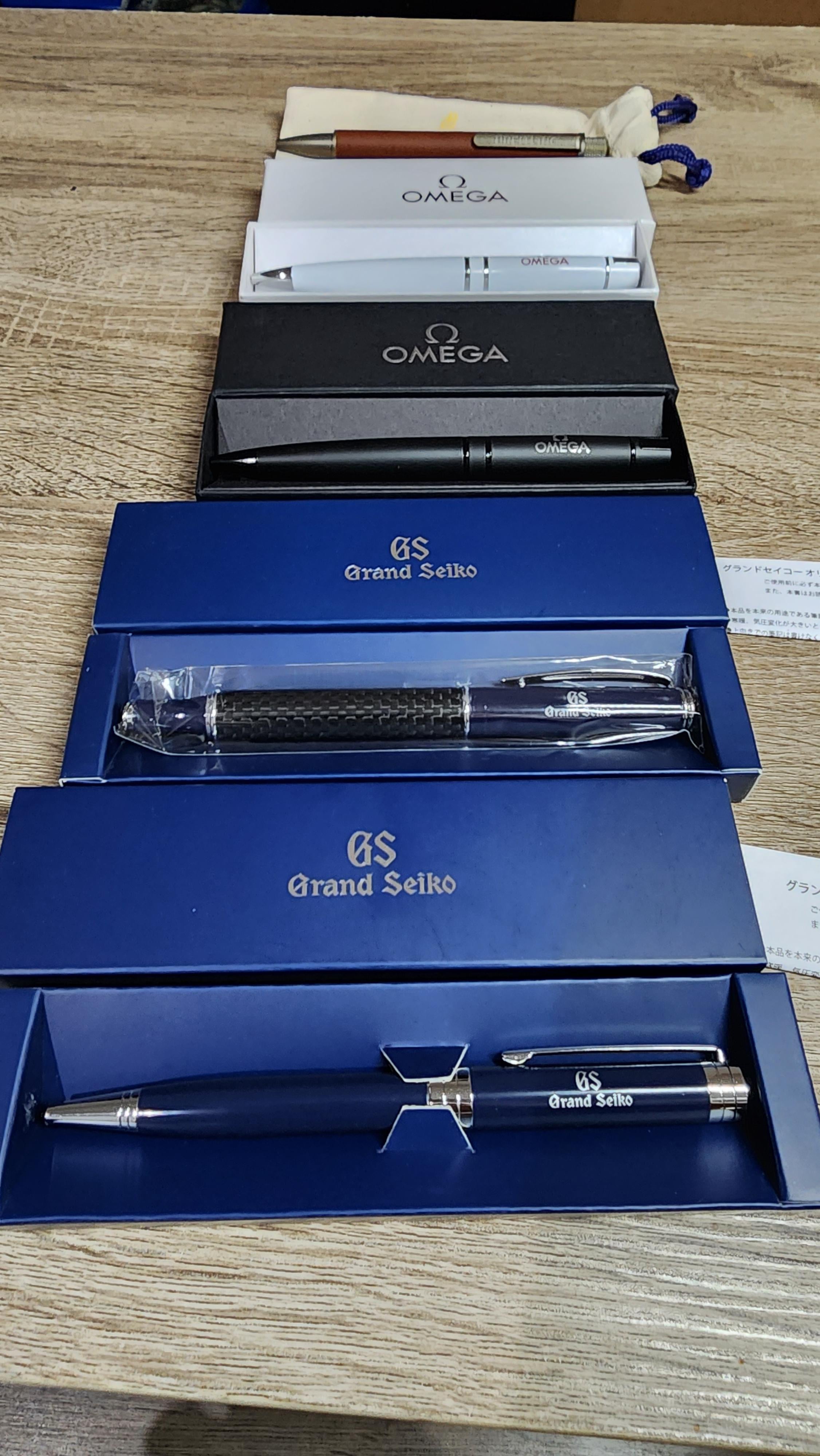 WTS VIP Pens from Omega Grand Seiko and Breitling WatchCharts