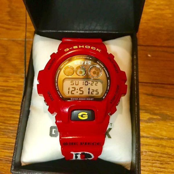 G Shock One Piece Dw 6900fs Luffy Limited Edition Casio Shipping From Japan Watchcharts